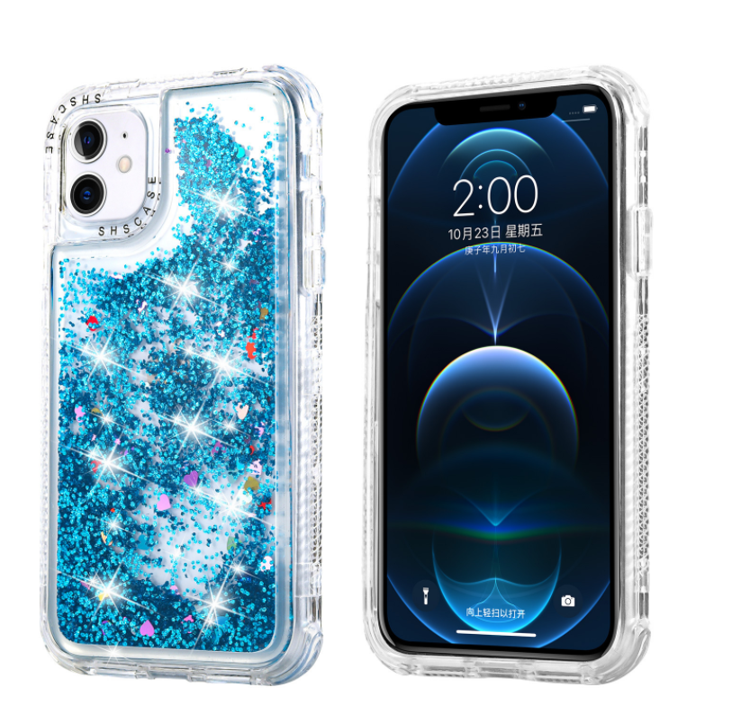 Telefoon Case Voor Iphone 13 12 Mooie Kleurrijke Luxe Art Liquid Case Beschermhoes Voor iphone 13 Pro Max 12