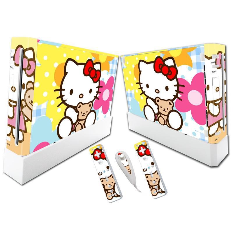 Suitable for WII stickers wii body stickers Wii pain stickers HelloKitty Pikachu stickers