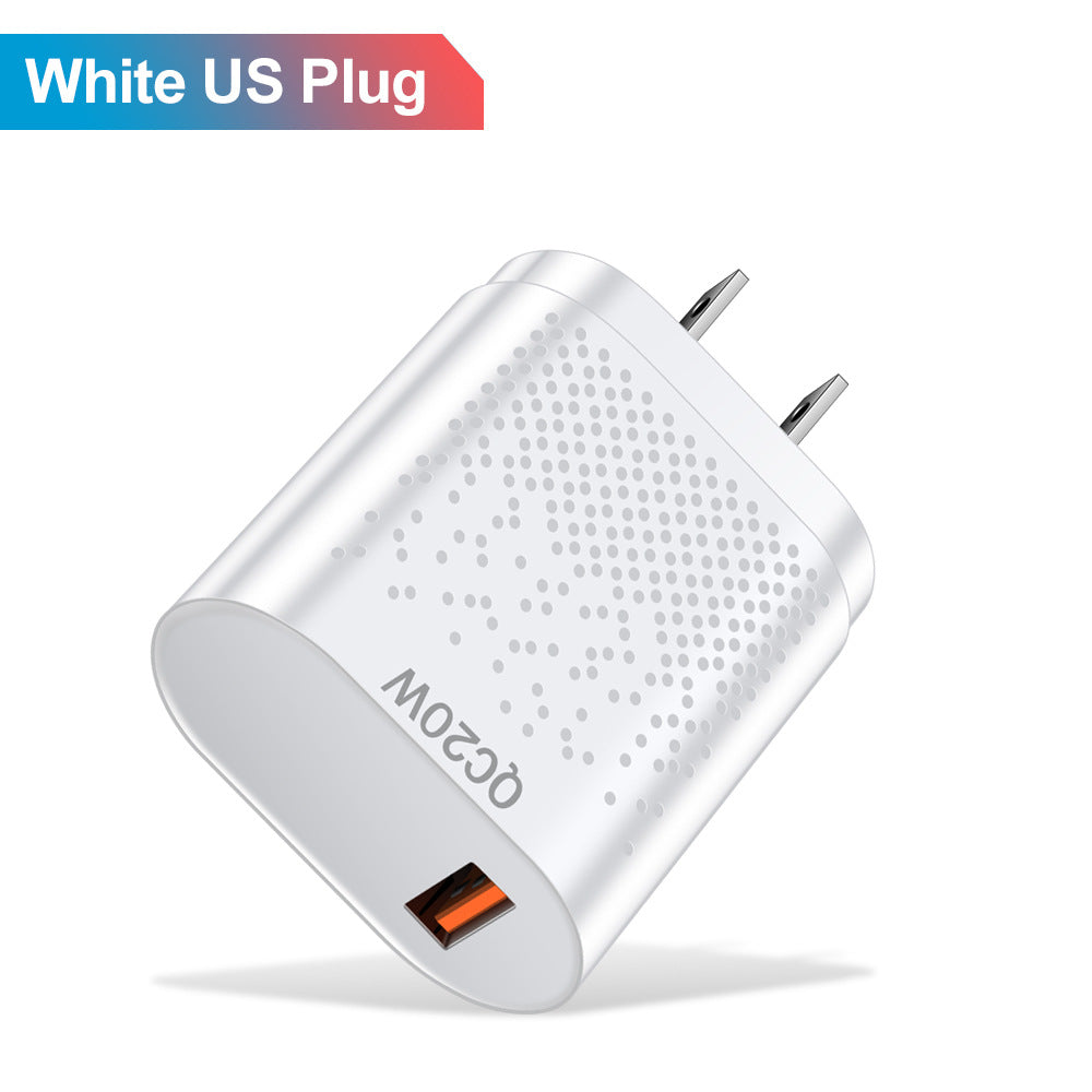 Compatible with 20W super fast charging charger and mobile fast charging head