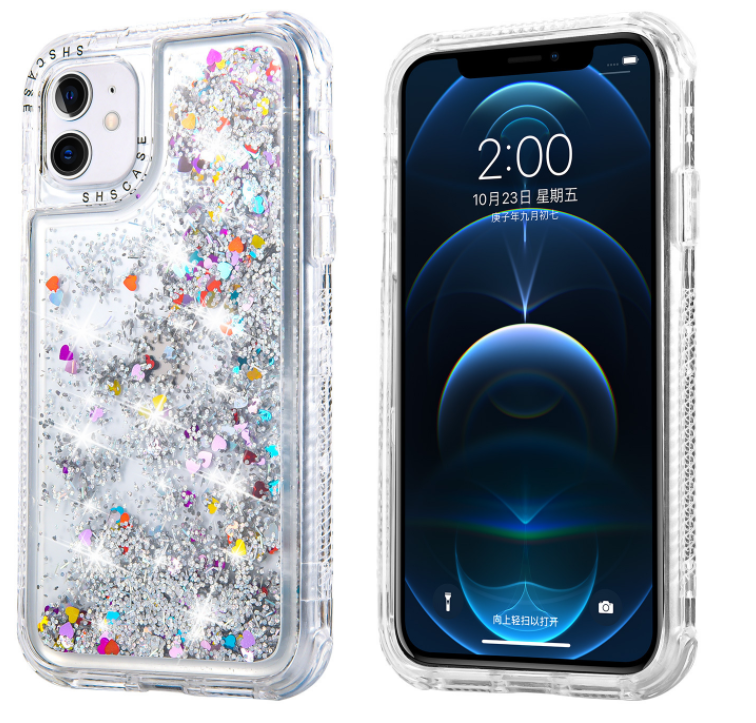 Telefoon Case Voor Iphone 13 12 Mooie Kleurrijke Luxe Art Liquid Case Beschermhoes Voor iphone 13 Pro Max 12