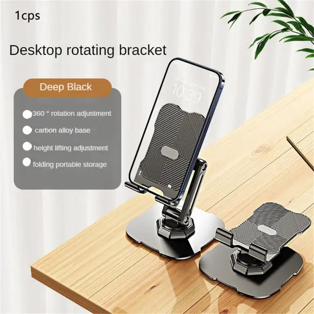 Mobile desktop stand rotatable foldable TV series tablet phone stand