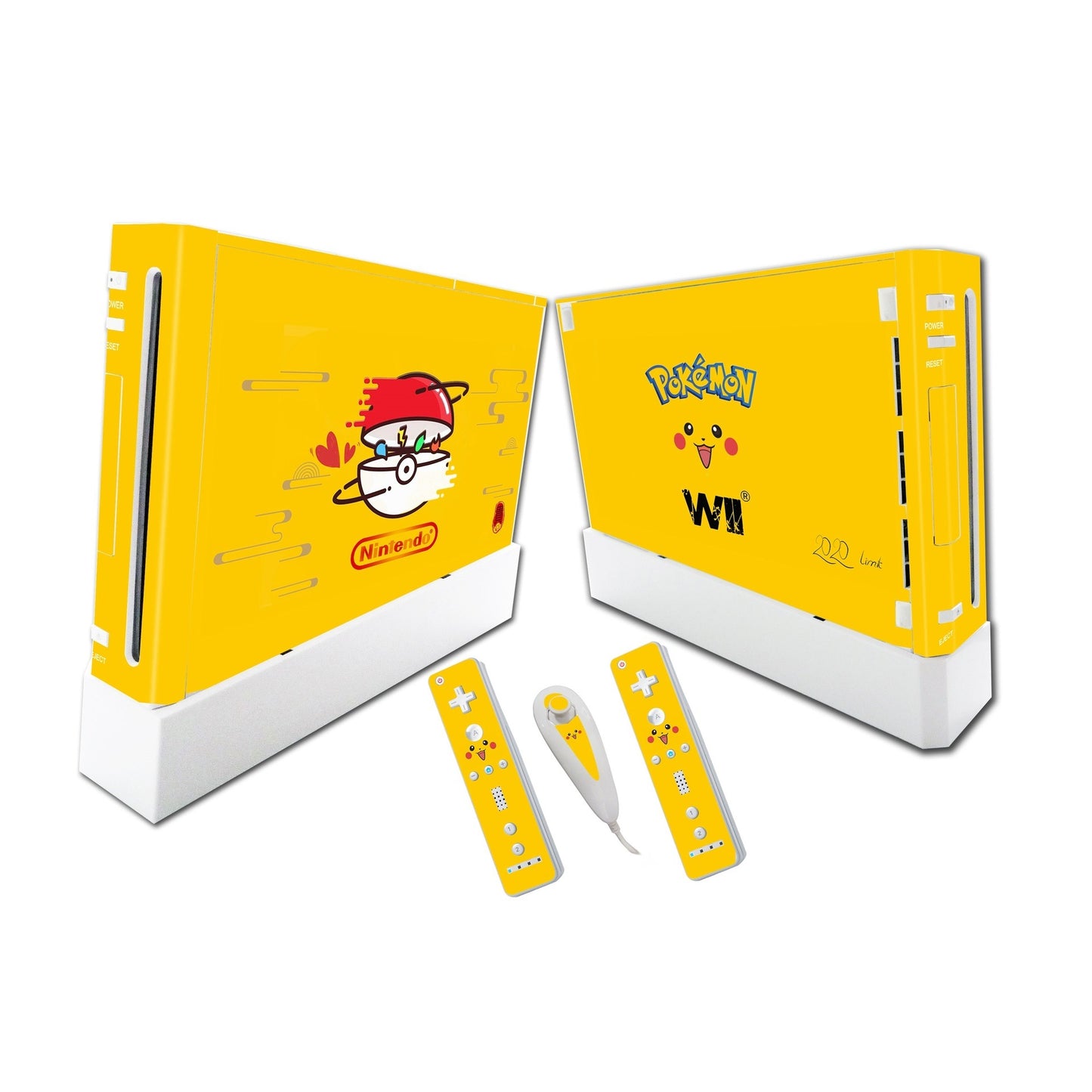 Suitable for WII stickers wii body stickers Wii pain stickers HelloKitty Pikachu stickers