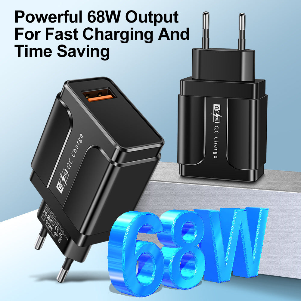 68W Super Fast Charging Charger Phone Fast Charging Head