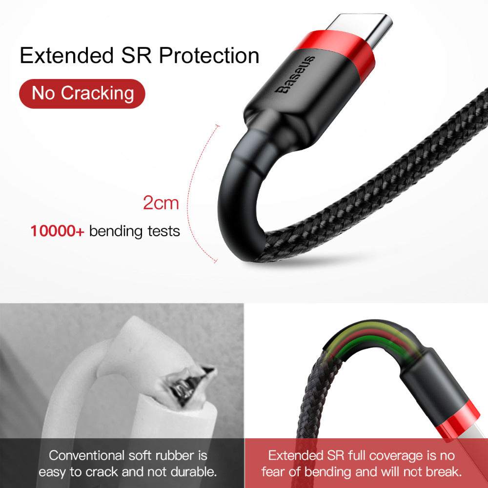 USB Type C Cable for USB C Mobile Phone Cable Fast Charging Type C Cable for USB Type C Devices-in Mobile Phone Cables