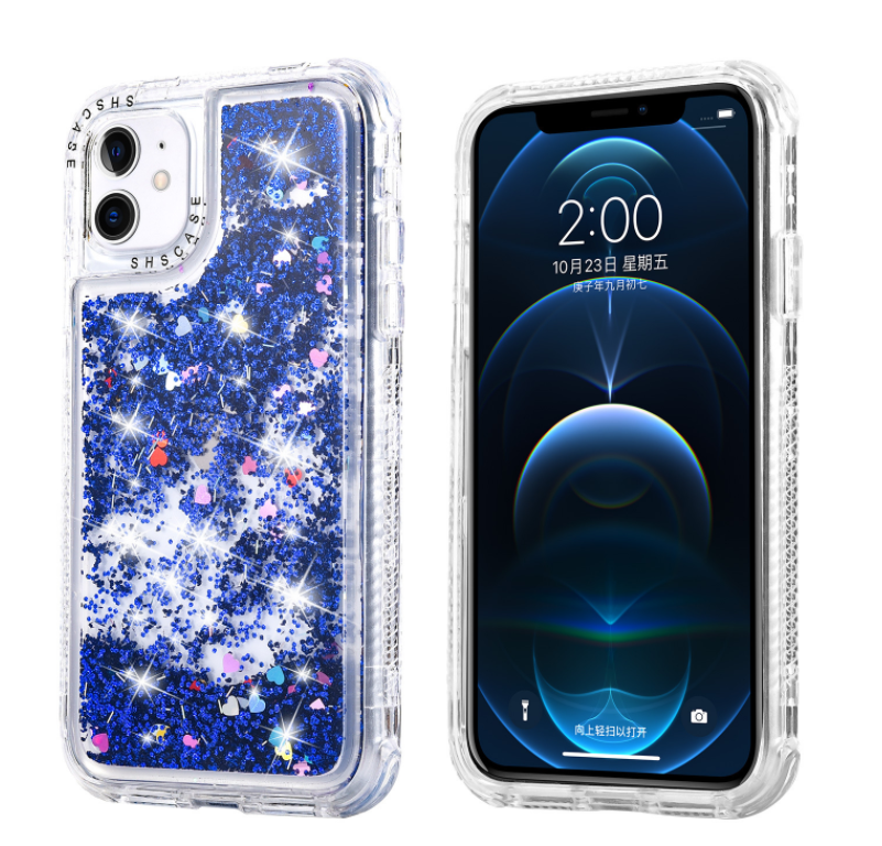 Telefoon Case Voor Iphone 13 12 Mooie Kleurrijke Luxe Art Liquid Case Beschermhoes Voor iphone 13 Pro Max 12