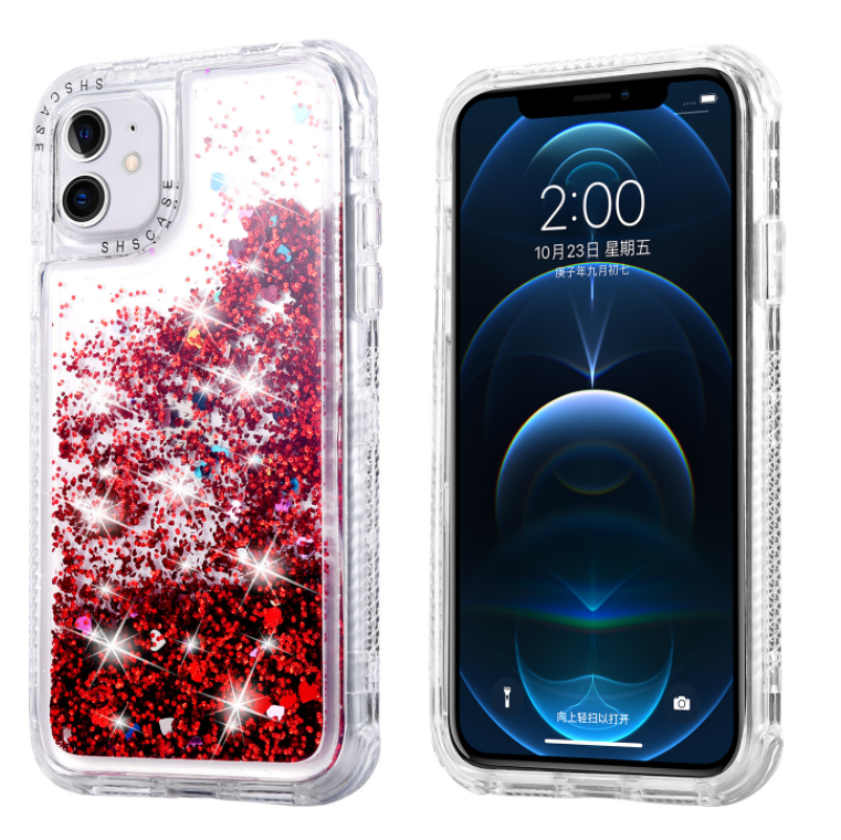 Telefoon Case Voor Iphone 13 12 Mooie Kleurrijke Luxe Art Liquid Case Beschermhoes Voor iphone 13 Pro Max 12