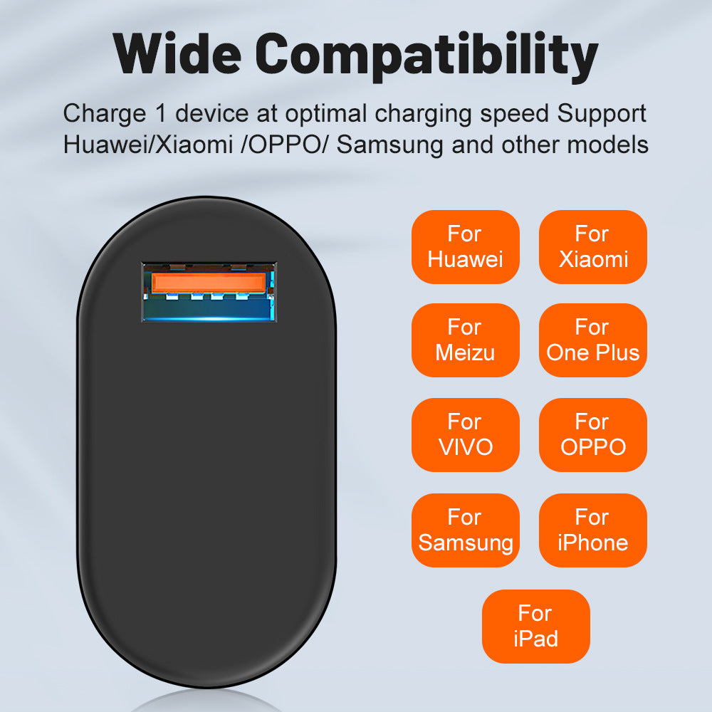 Compatible with 20W super fast charging charger and mobile fast charging head