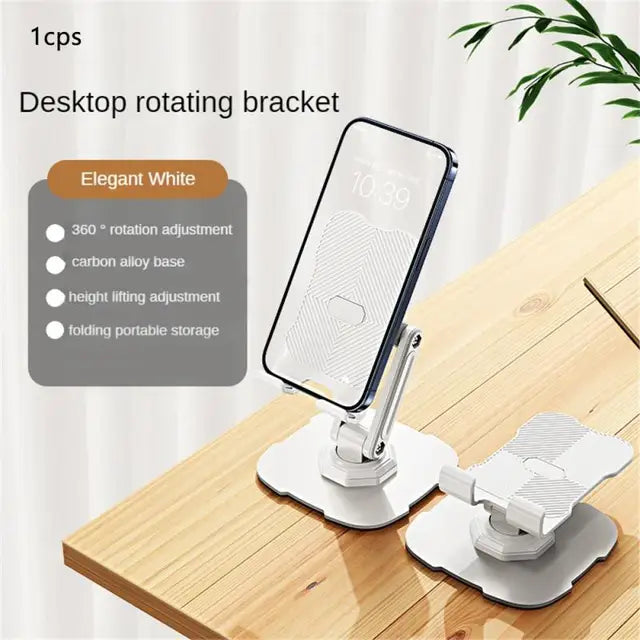 Mobile desktop stand rotatable foldable TV series tablet phone stand