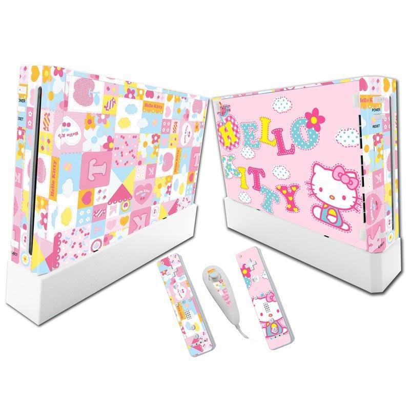 Suitable for WII stickers wii body stickers Wii pain stickers HelloKitty Pikachu stickers