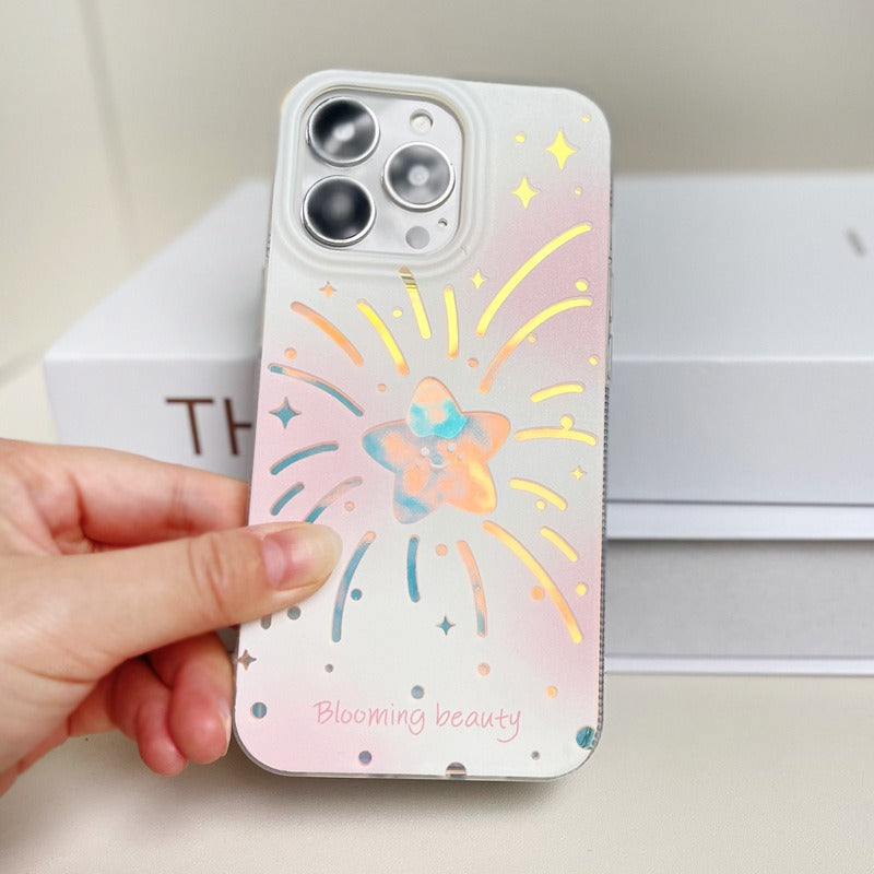 Star Fireworks Colorful iPhone 13 Apple 12 Case 14pro max