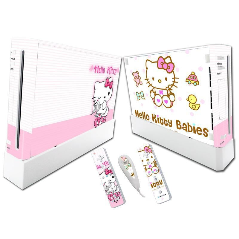 Suitable for WII stickers wii body stickers Wii pain stickers HelloKitty Pikachu stickers