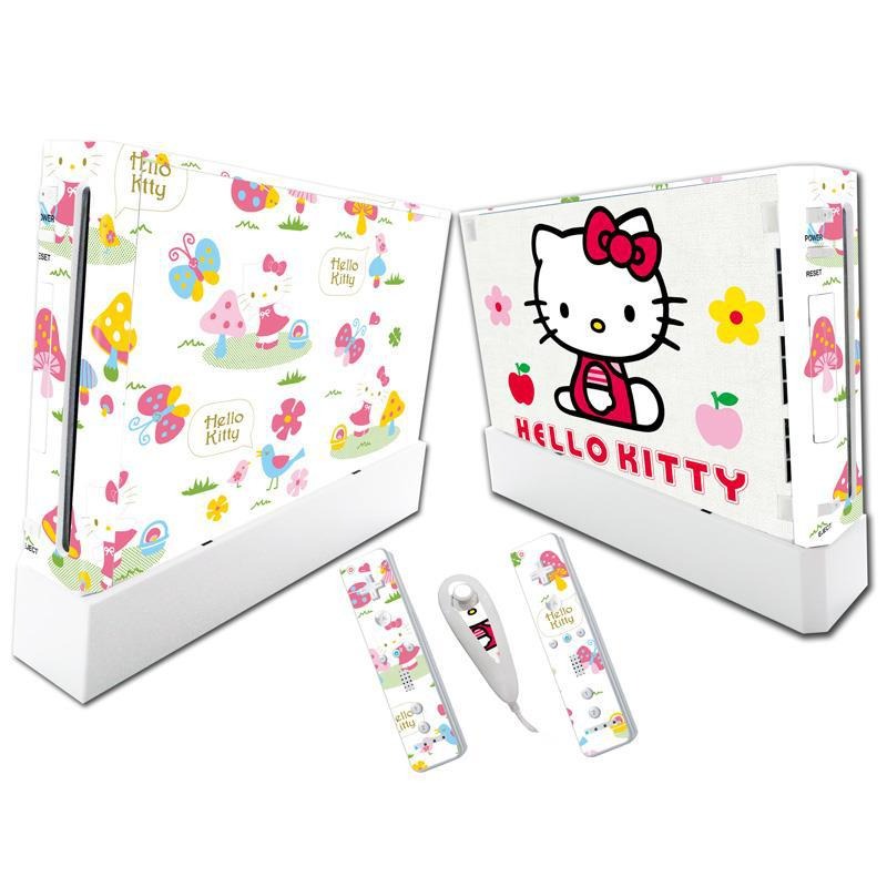 Suitable for WII stickers wii body stickers Wii pain stickers HelloKitty Pikachu stickers